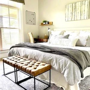 Casaluna queen sized knit blanket